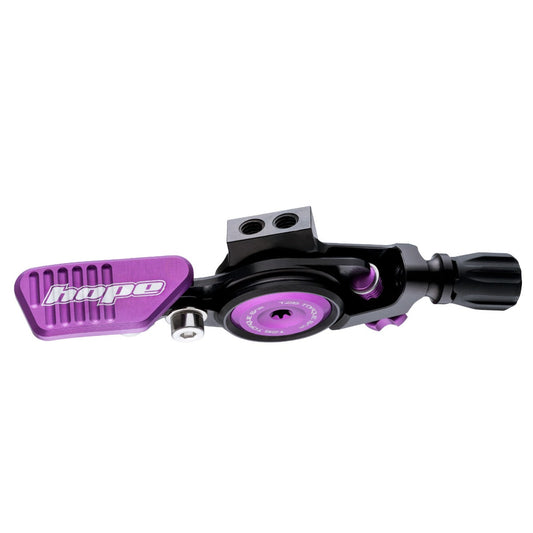 Controlo de espigão de selim HOPE Preto/Violeta