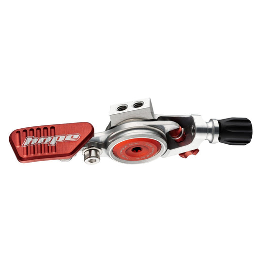Controlo de espigão de selim HOPE Prata/Vermelho