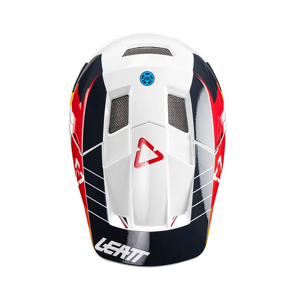 Capacete LEATT MTB GRAVITY 2.0 Branco/Vermelho