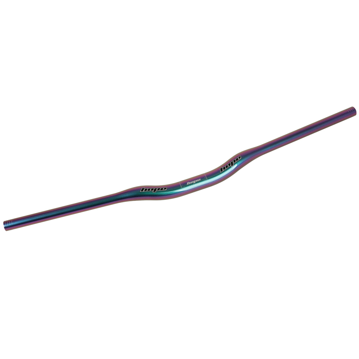 Guiador HOPE em carbono, elevação de 20 mm, 800 mm, Camaleão