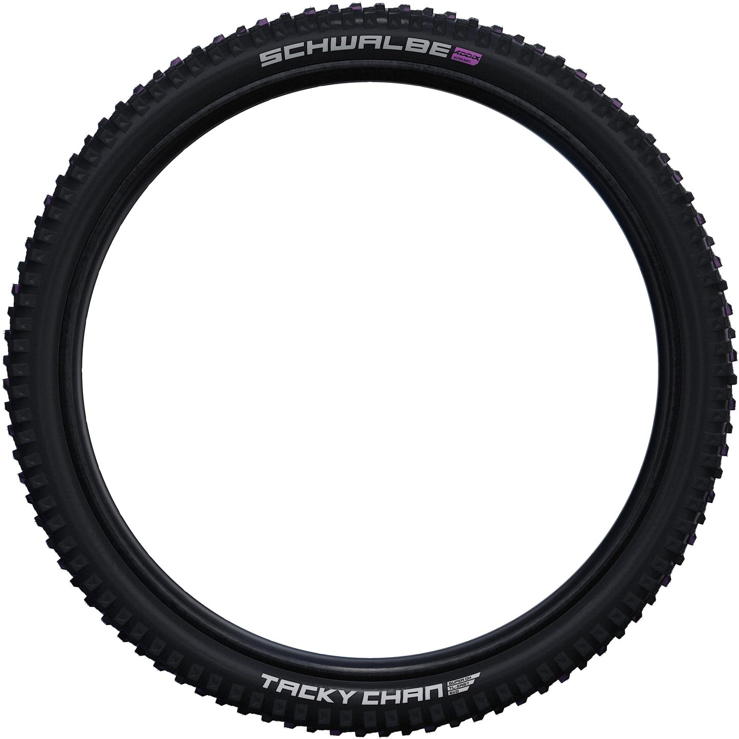 Pneu SCHWALBE TACKY CHAN 29x2.40 ADDIX ULTRASOFT SUPERDOWNHILL Tubeless Ready Soft Black