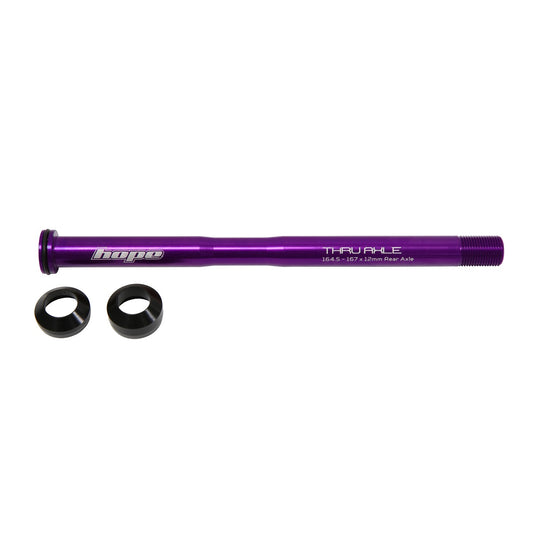 Eixo da roda traseira HOPE 164.5-167mm #HTAR167 Roxo