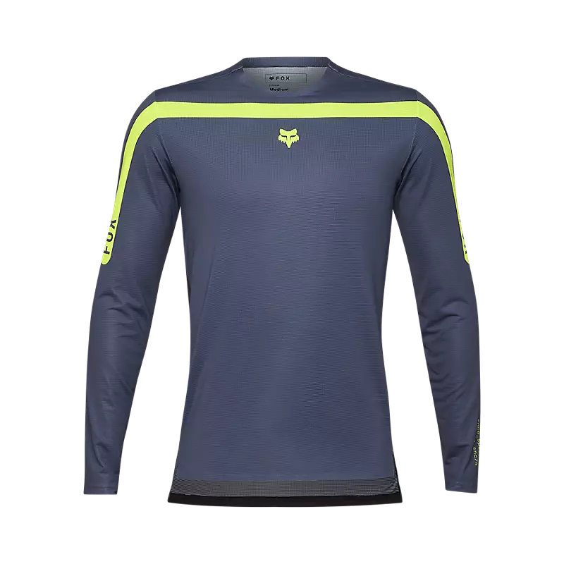 Camisola de manga comprida FOX FLEXAIR AVIATION Cinzento