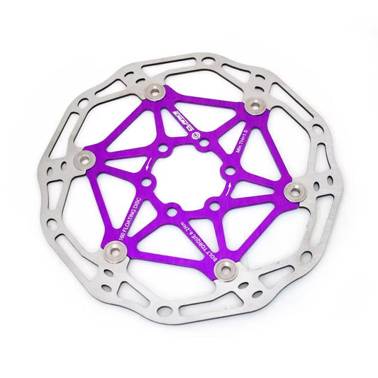 CLARKS 6 Hole Floating Disc Violet (disco flutuante de 6 furos)