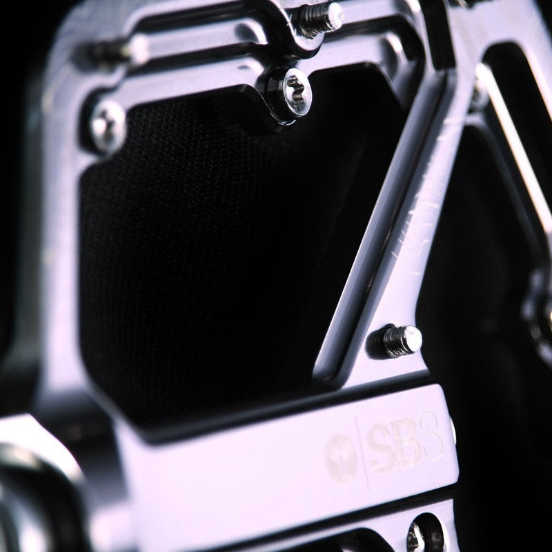 Pedais planos SB3 SPECTRUM Silver