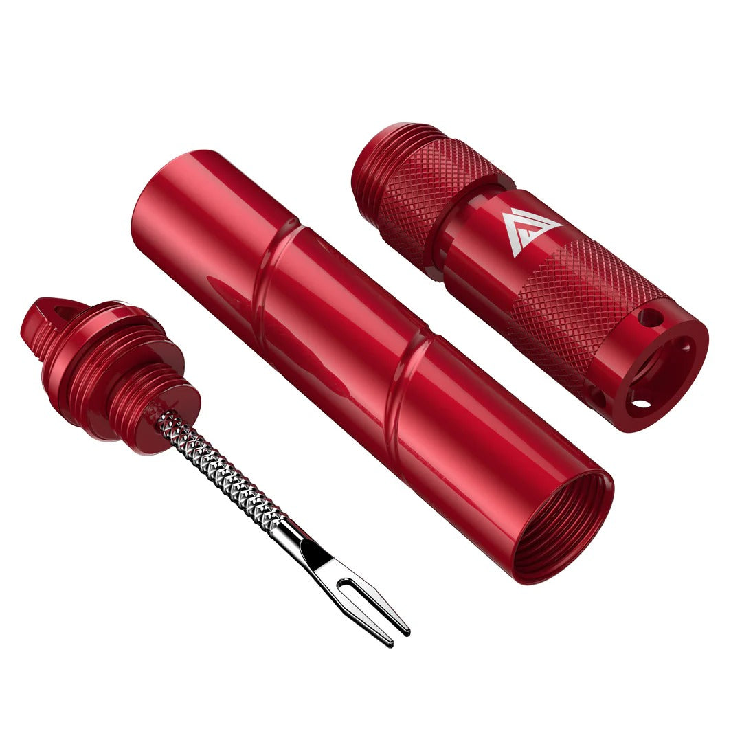 Kit de reparação Tubeless PRO da KOM CYCLING Vermelho