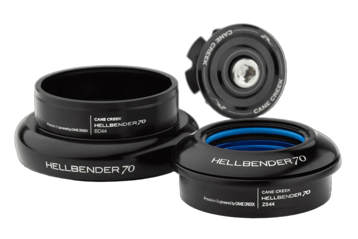 CANE CREEK HELLBENDER 70 1"1/8-1.5" IS41/IS52 Auscultador integrado Preto