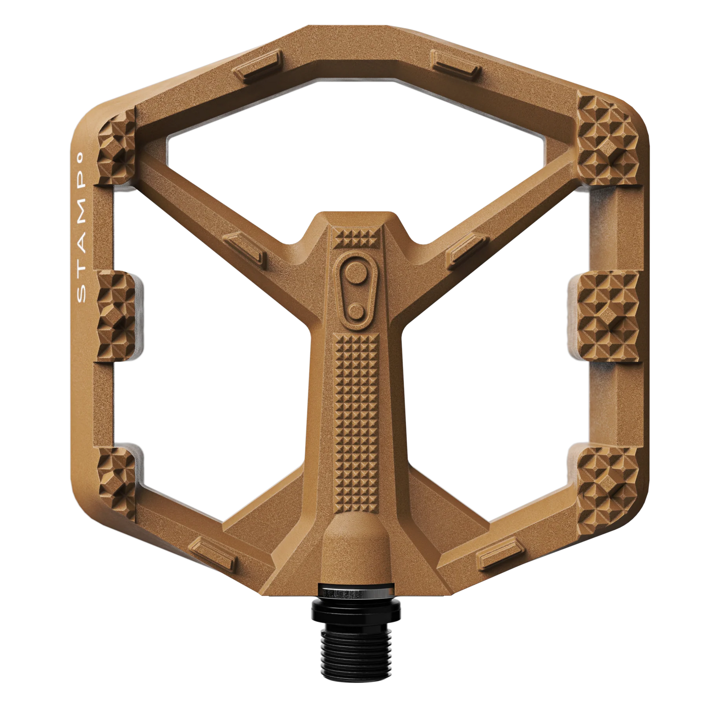 Pedais planos CRANKBROTHERS STAMP 0 Large Brown