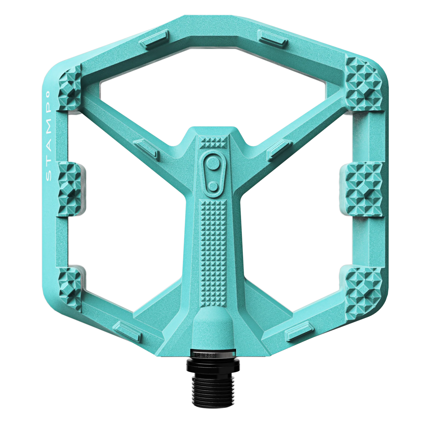 Pedais planos CRANKBROTHERS STAMP 0 Large Turquoise