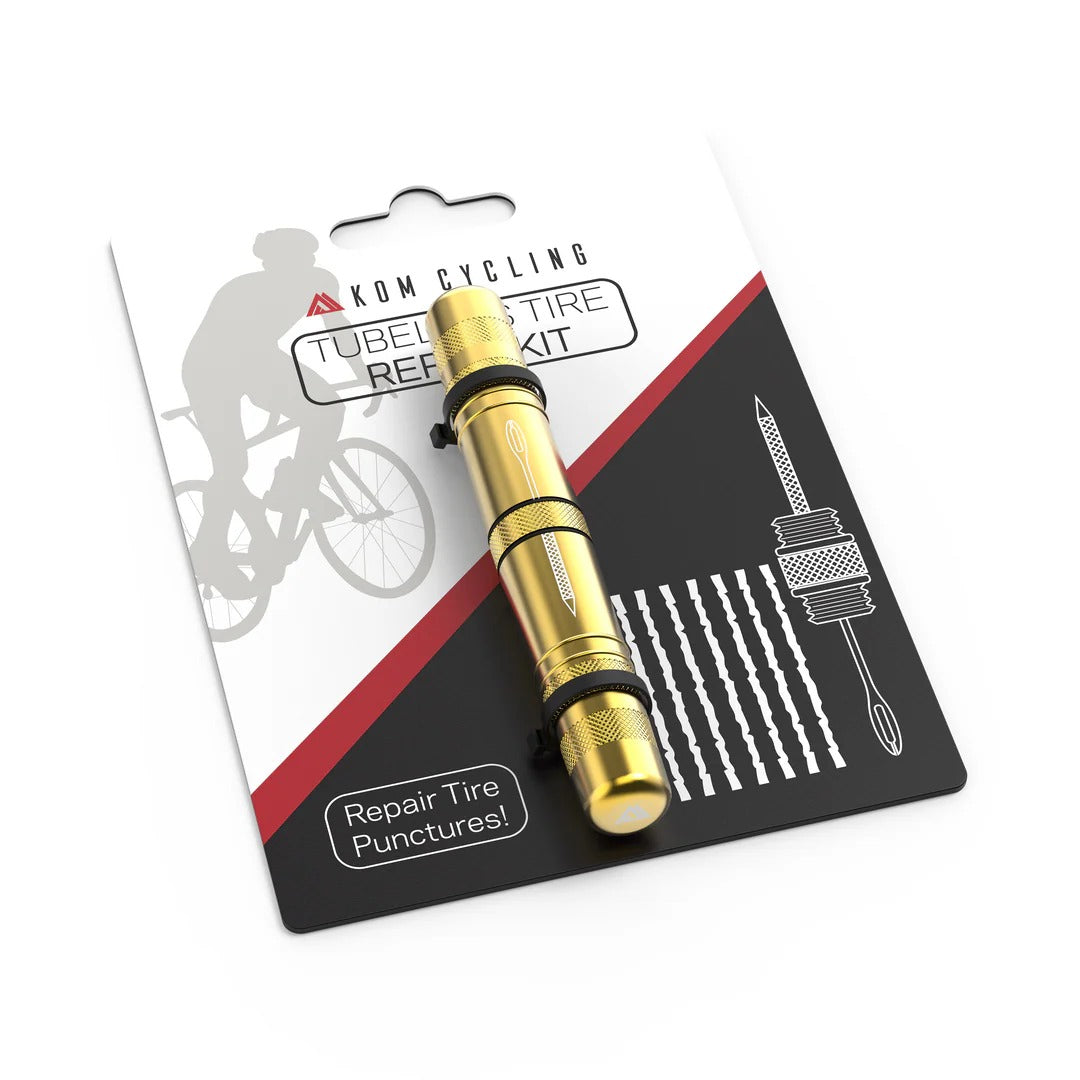 Kit de reparação KOM CYCLING Tubeless Amarelo