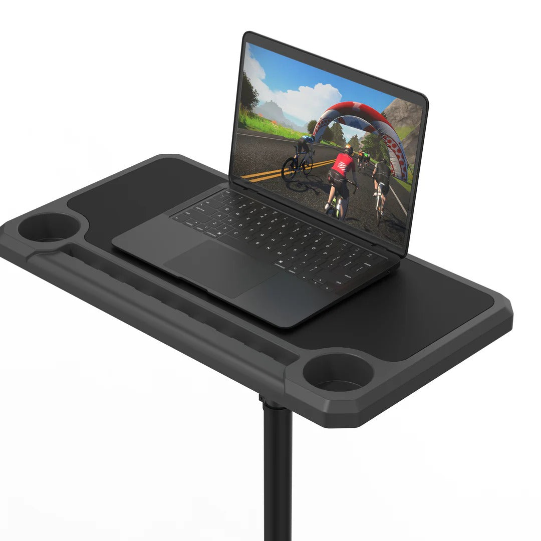 Home Trainer Tablet KOM CYCLING Ecrã multimédia Secretária com tripé