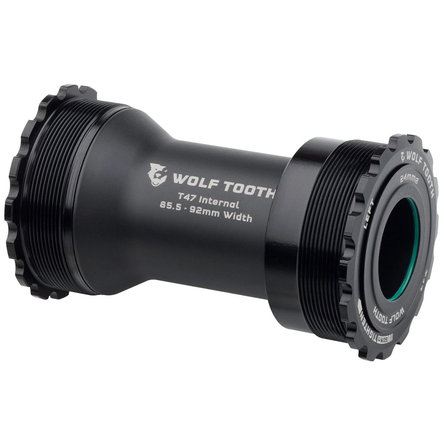 Pedaleira preta WOLFTOOTH T47 30mm