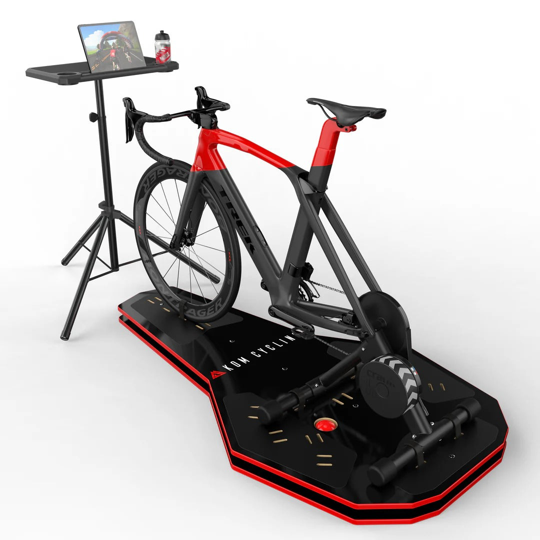 Home Trainer Tablet KOM CYCLING Ecrã multimédia Secretária com tripé