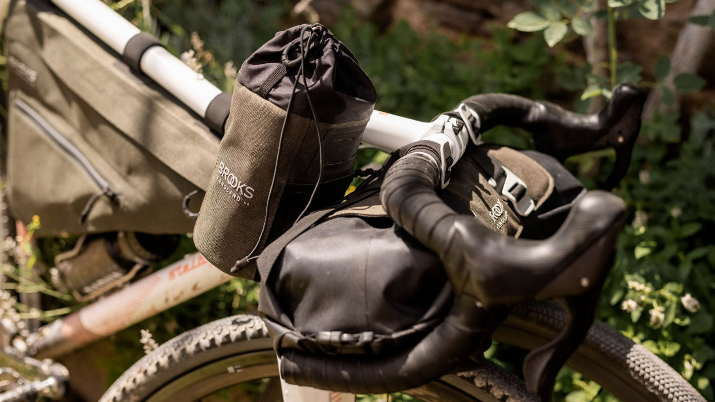 Bolsa de guiador BROOKS SCAPE FEED POUCH Verde