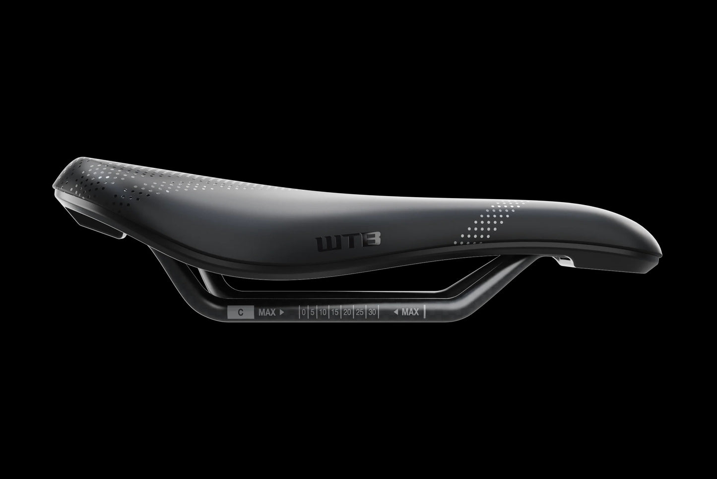 Carris de selim em carbono WTB SOLANO SL 142mm Preto