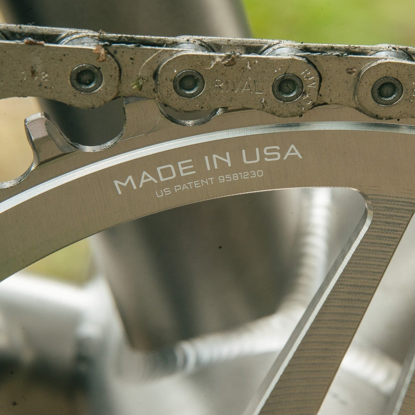 WOLF TOOTH Montagem Direta SRAM 8 Furos Prata Bruta Mono