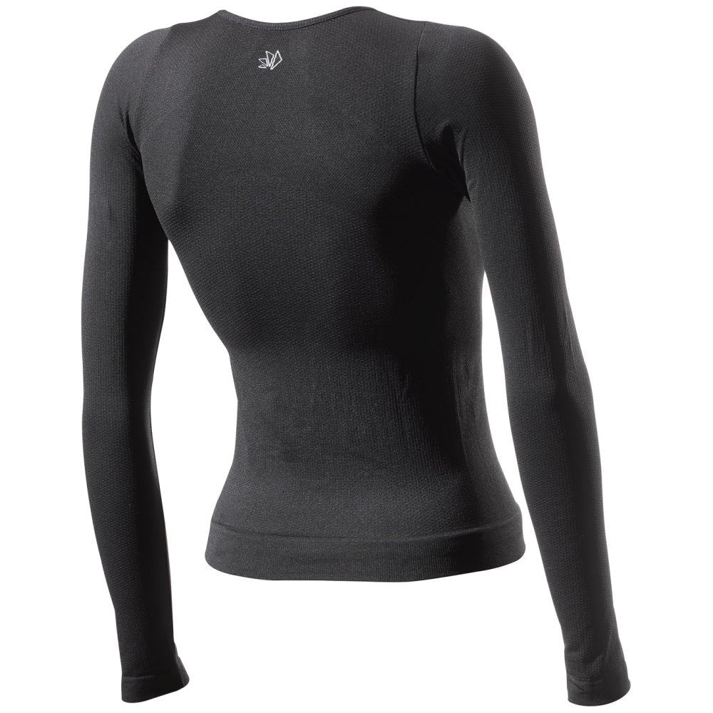 SIXS FTS2 Roupa interior de manga comprida para mulher Preto
