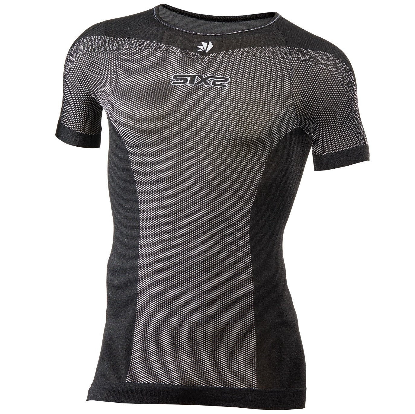 SIXS TS1L BT Roupa interior de manga curta Carbono Preto