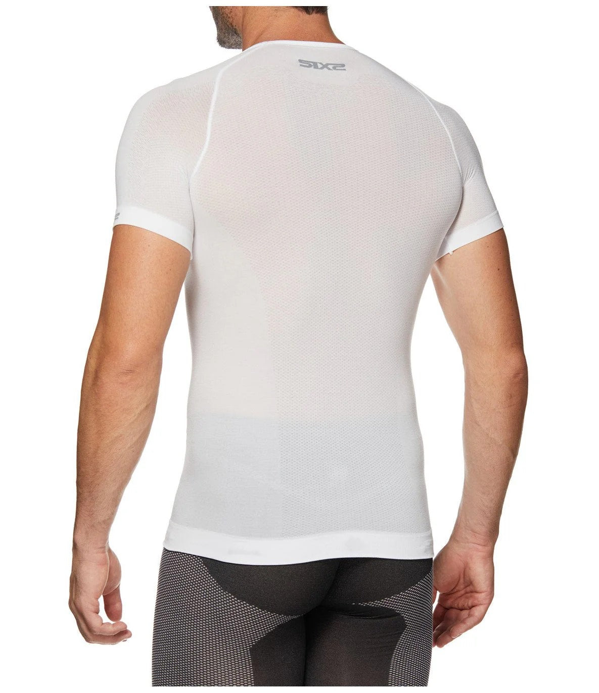 SIXS TS1L BT Roupa interior de manga curta Branco carbono