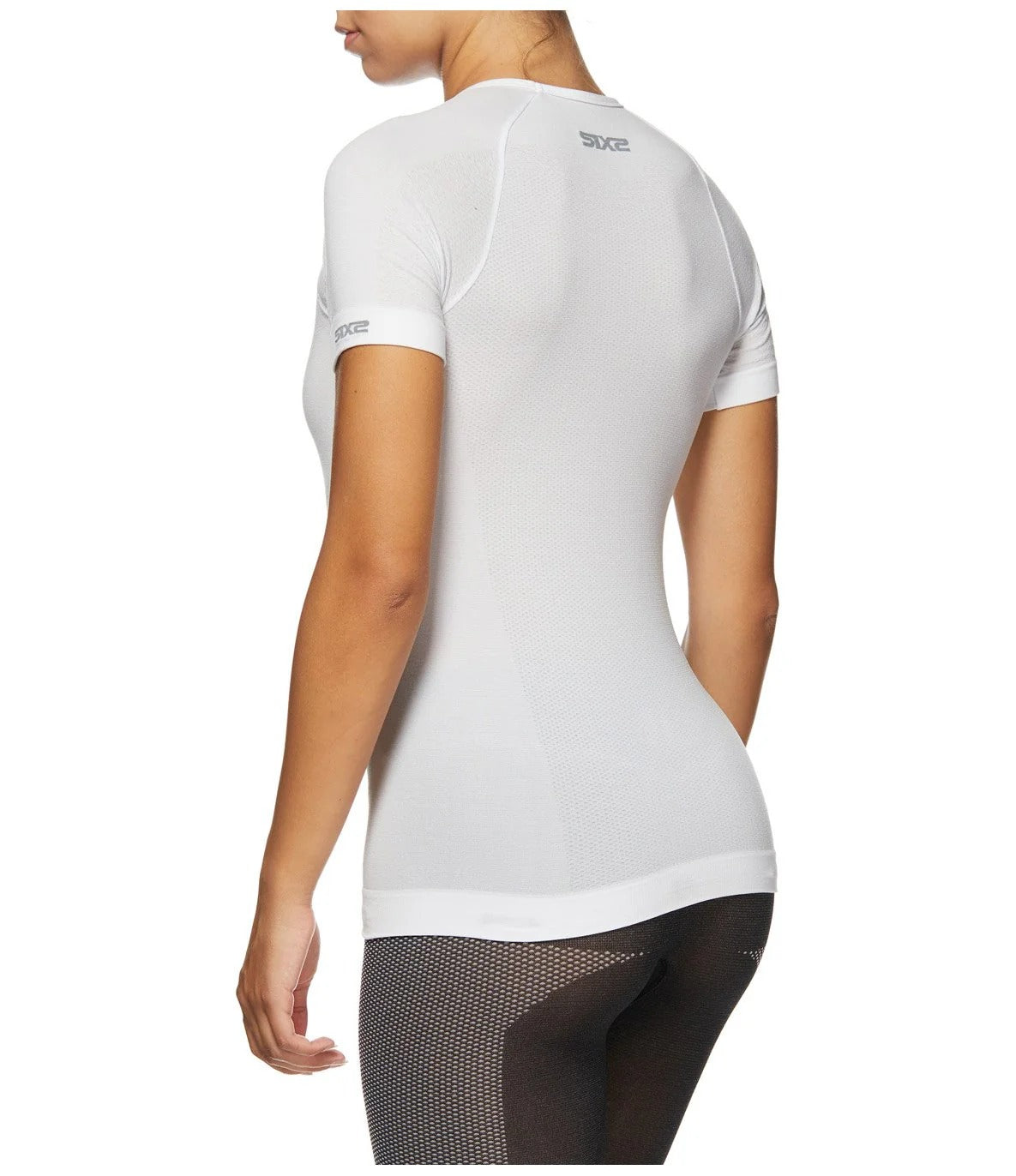 SIXS TS1L BT Roupa interior de manga curta Branco carbono