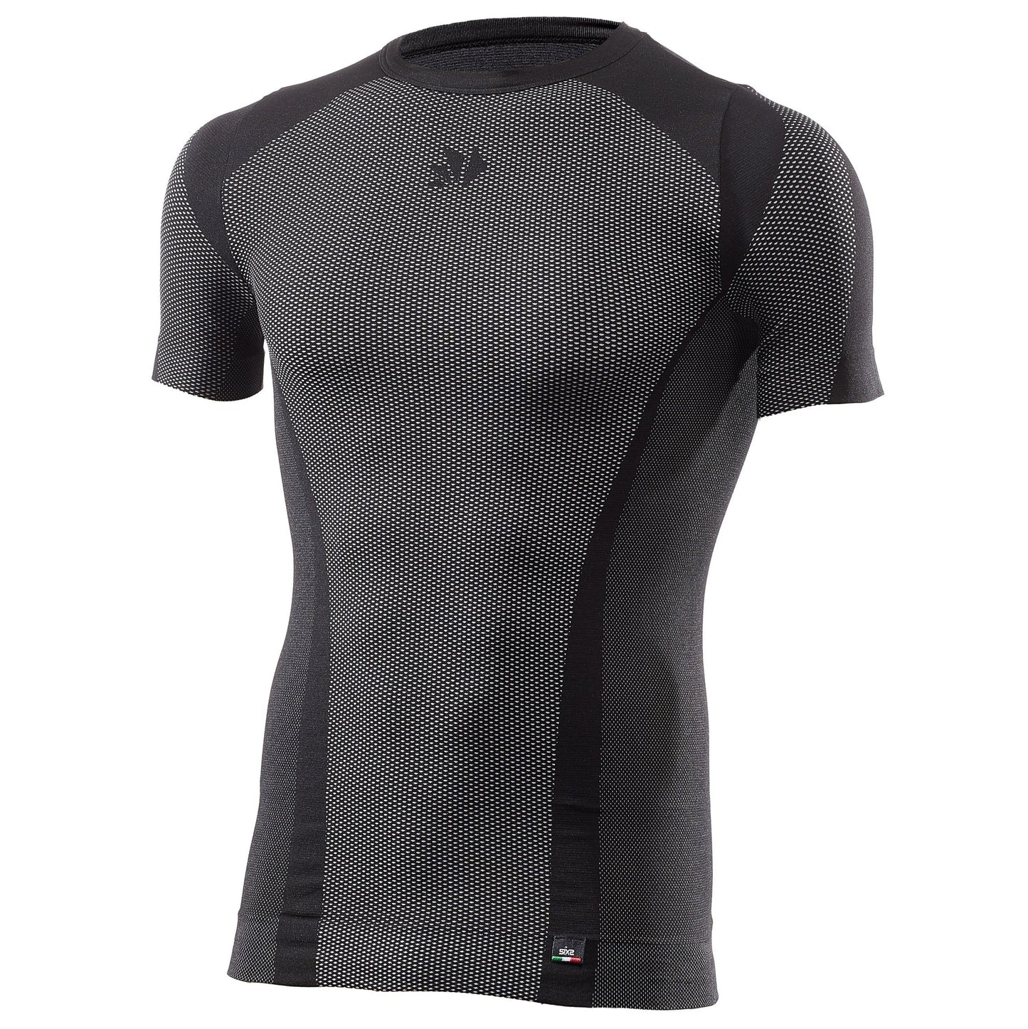 SIXS TS1 V2 Roupa interior de manga curta Carbon Black