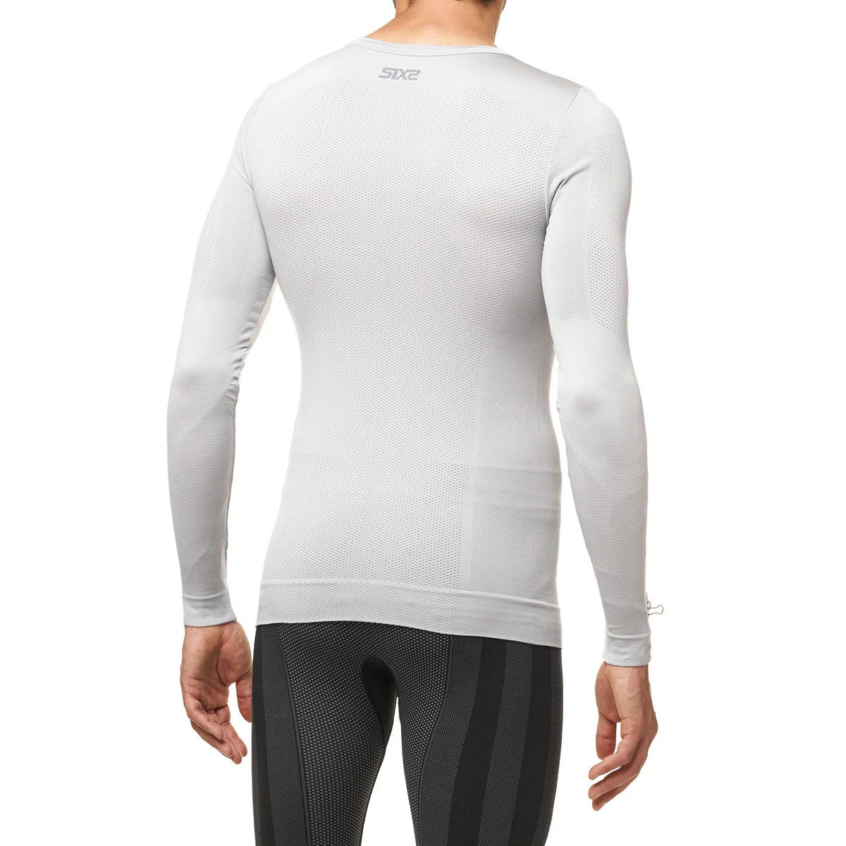 SIXS TS2 V2 Roupa interior de manga comprida Preto Branco