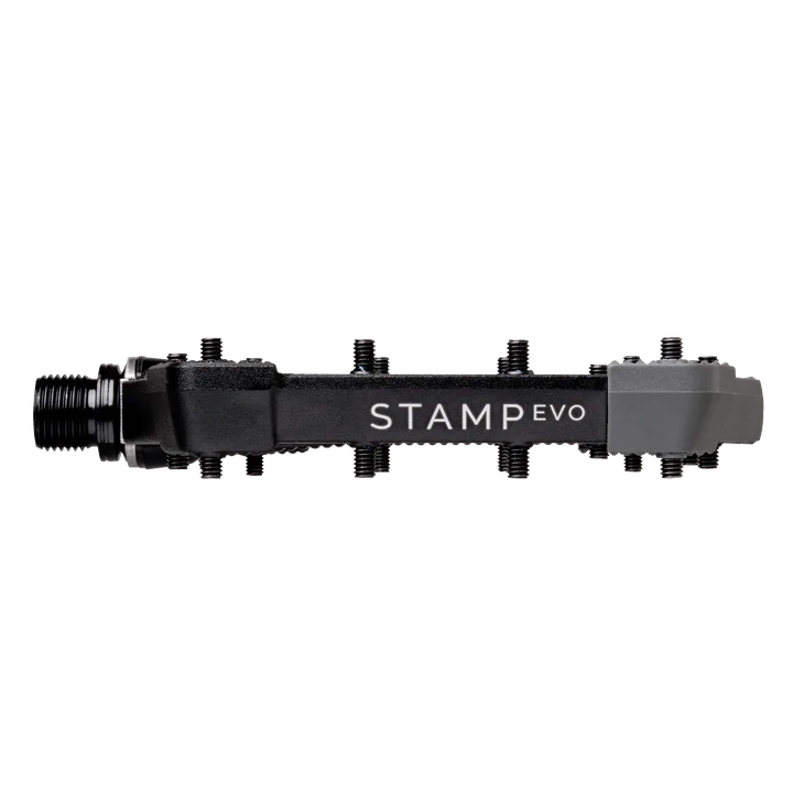 CRANKBROTHERS STAMP EVO Pedais planos grandes Preto