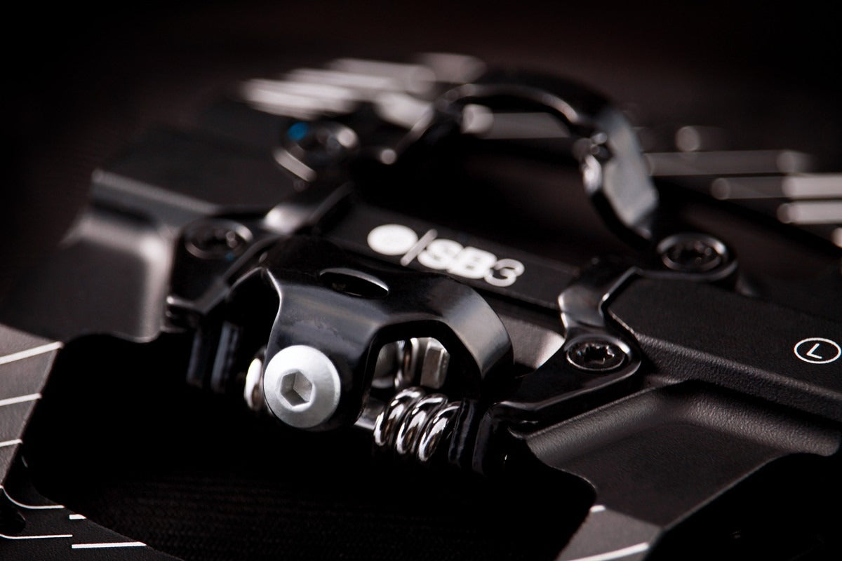 Pedais semi-automáticos SB3 KROMA Preto