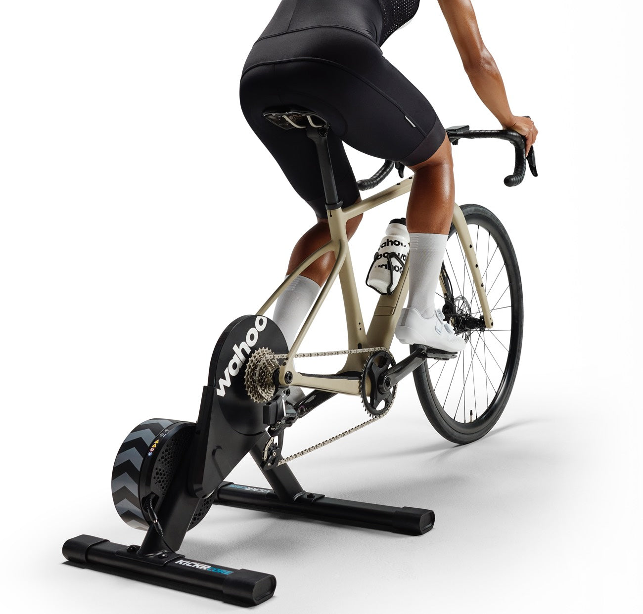 Início treinador WAHOO KICKR CORE V2