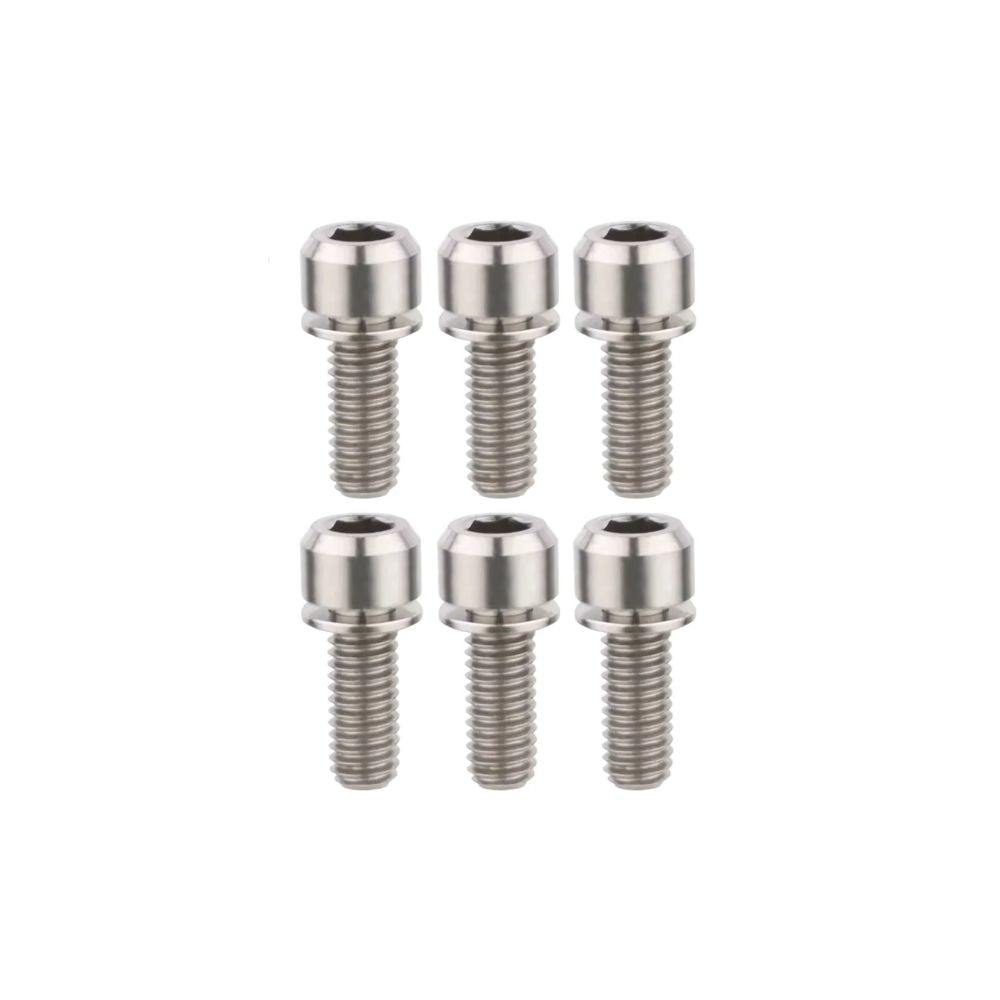 Kit Vis Titanium TITLE ST1 / ST2 Chrome (x6)