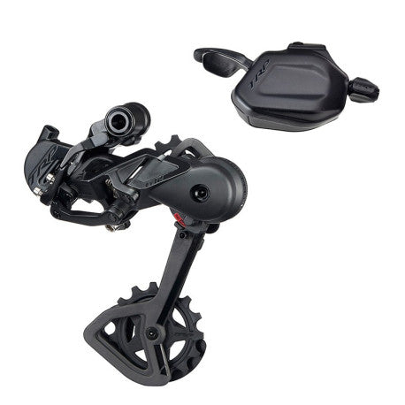 Kit de mudanças e desviadores TRP TR12 12V Preto