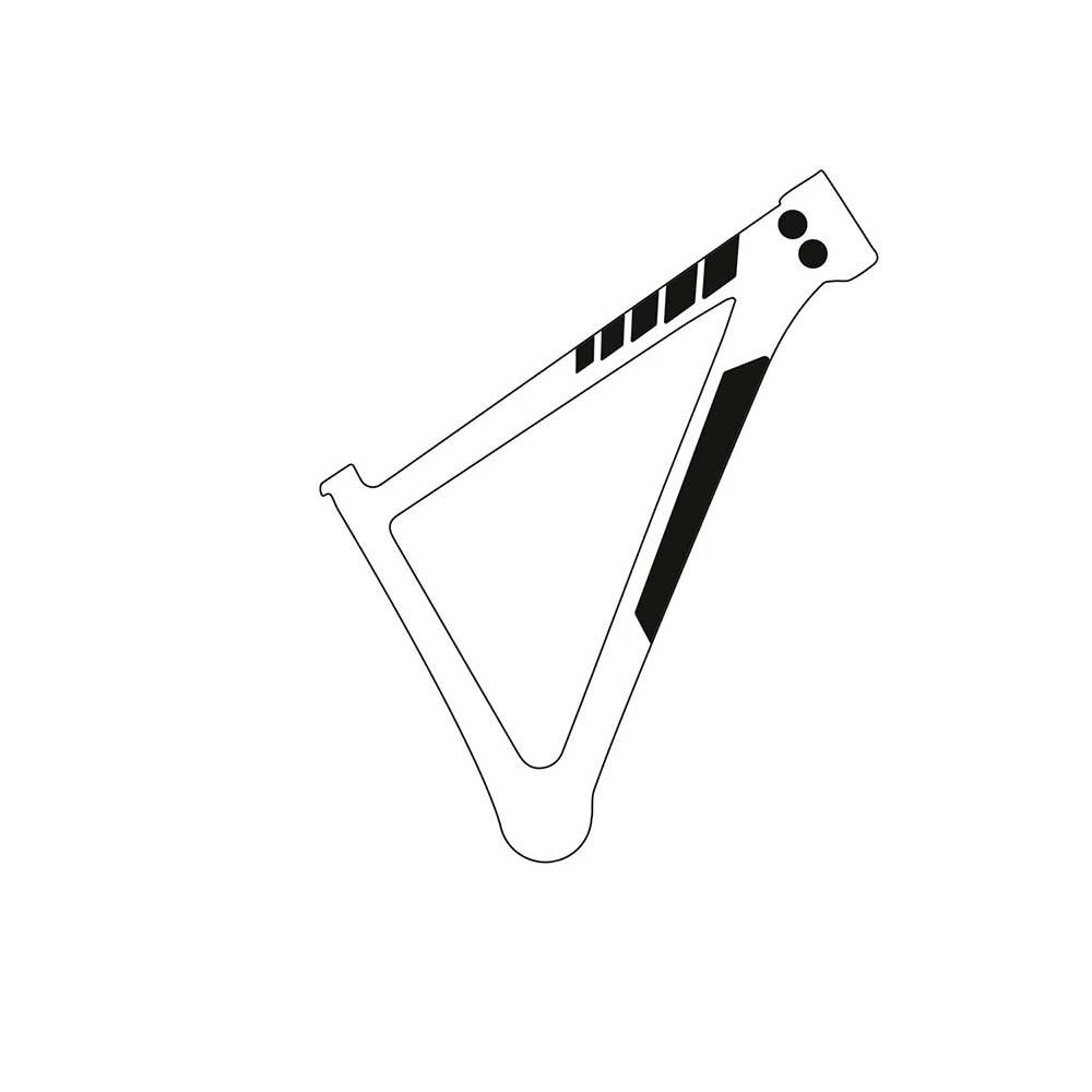 Protetor de armação adesivo ALL MOUNTAIN STYLE BASIC White Ape