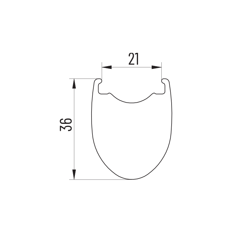 Par de rodas MICHE KLEOS RD 36 DISC Tubeless Ready (bloqueio central)