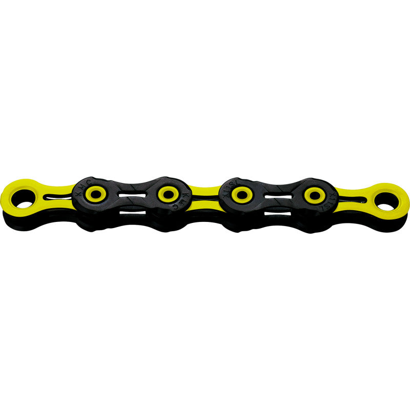 Corrente KMC DLC12 12V Preto/Amarelo encerado