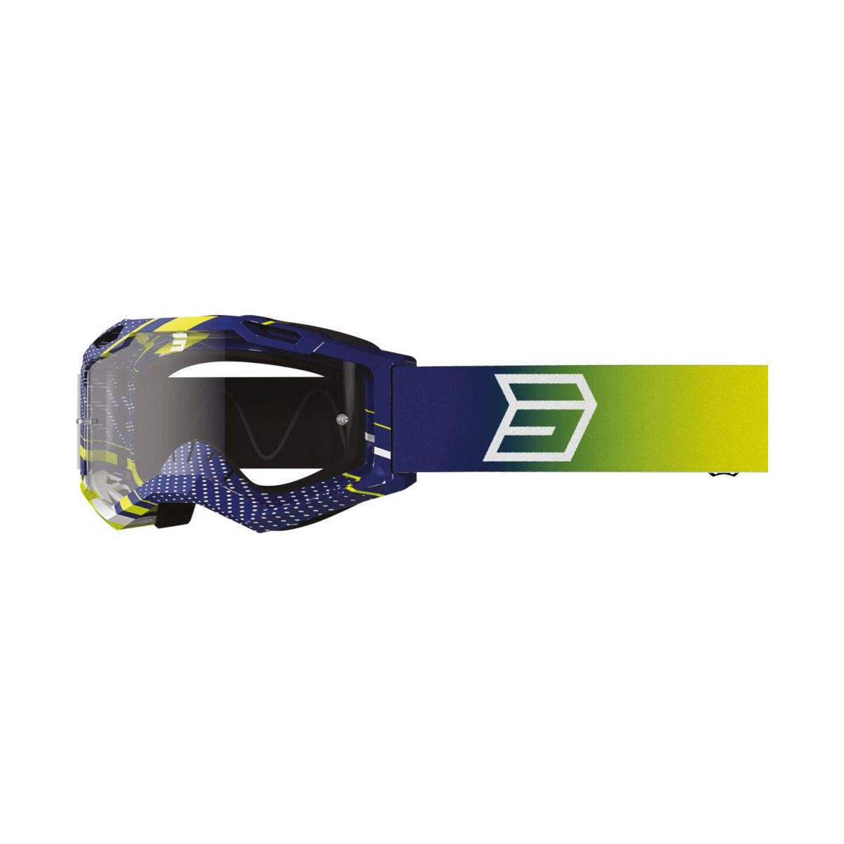 Máscara Shot Rocket Kid 2.0 Drop Navy Glossy