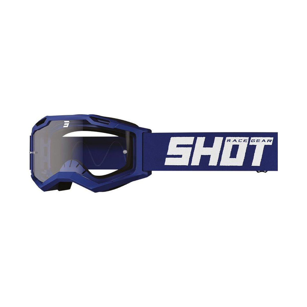 Máscara Shot Rocket Kid 2.0 Solid Navy Matt