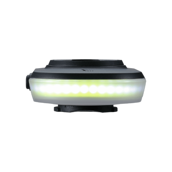 Farol dianteiro BBB SLICE 300 com inserção de GPS GARMIN WAHOO
