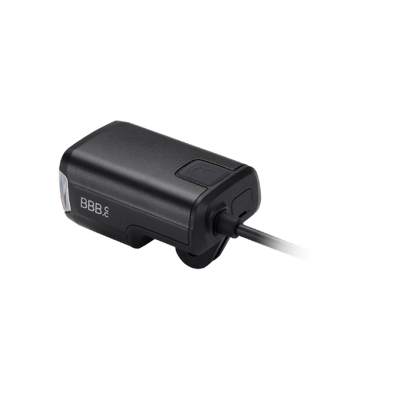 Iluminação frontal BBB E-STRIKE URBAN 2000 com controlo por cabo
