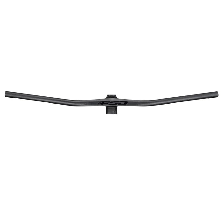 Guiador Integrado FSA KFX SIC Carbono Plano 65mm x 780mm Carbono