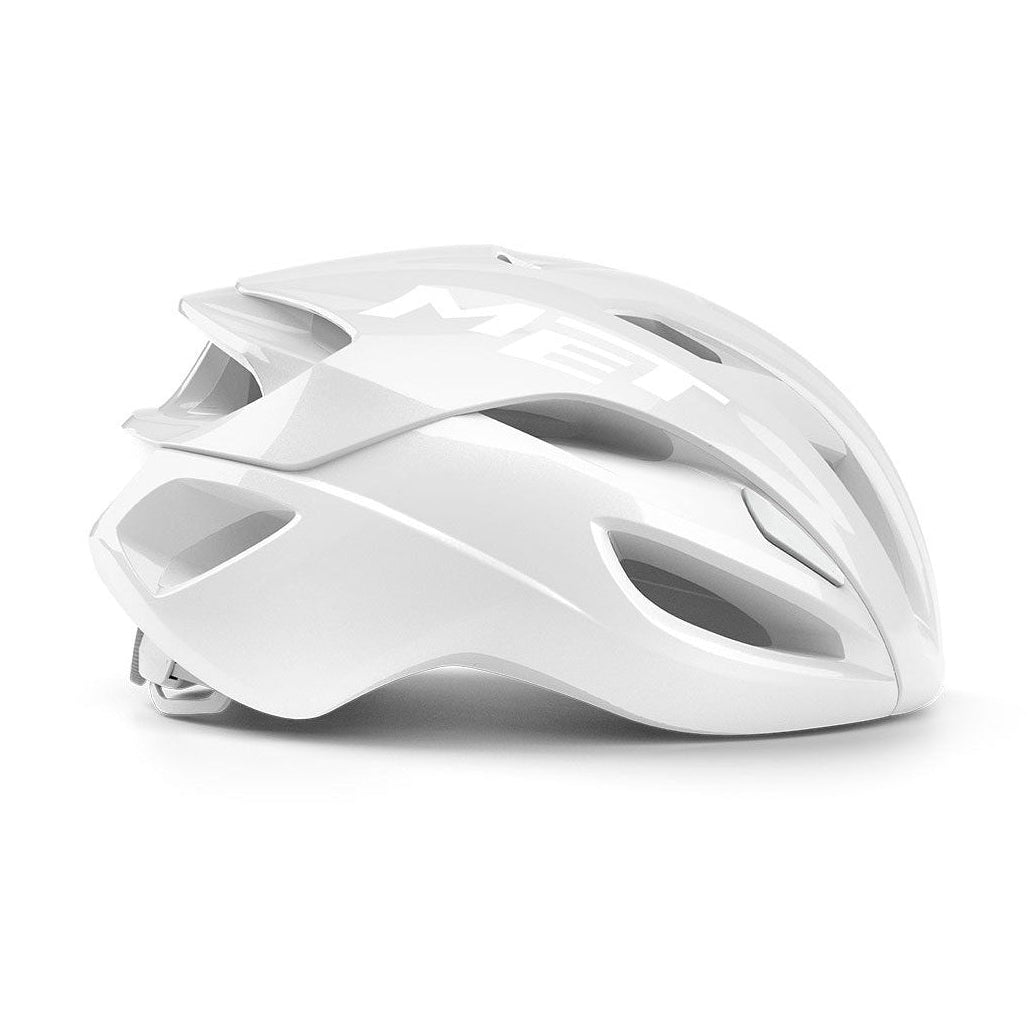 Capacete de estrada MET RIVALE MIPS Absolute White de edição limitada