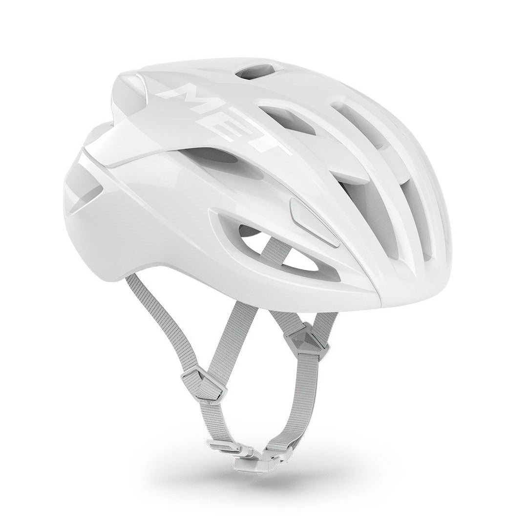 Capacete de estrada MET RIVALE MIPS Absolute White de edição limitada