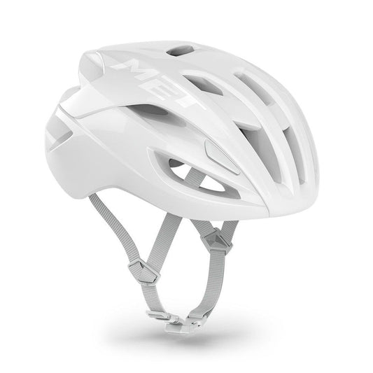 Capacete de estrada MET RIVALE MIPS Absolute White de edição limitada