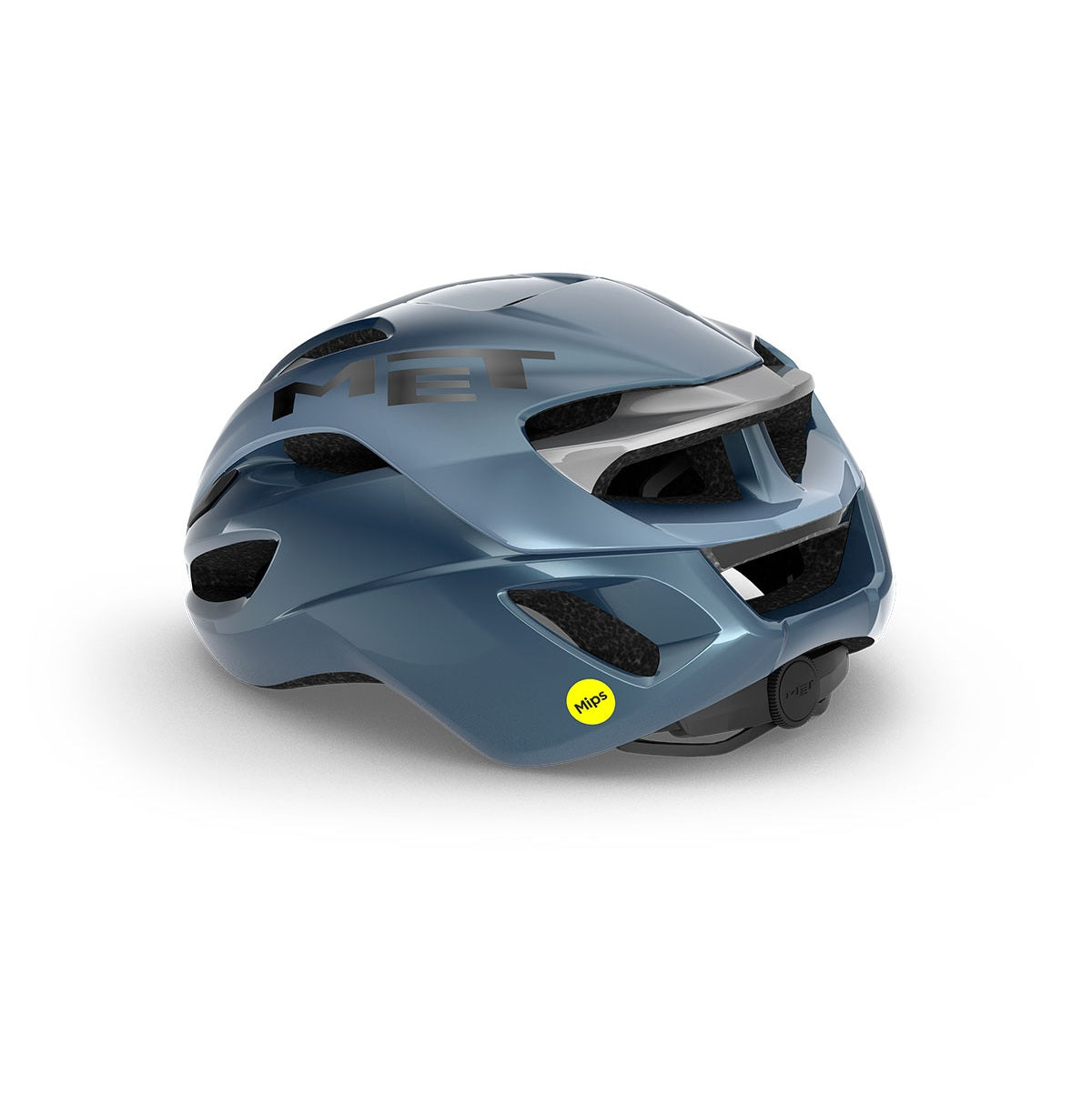 Capacete de estrada MET RIVALE MIPS Prata