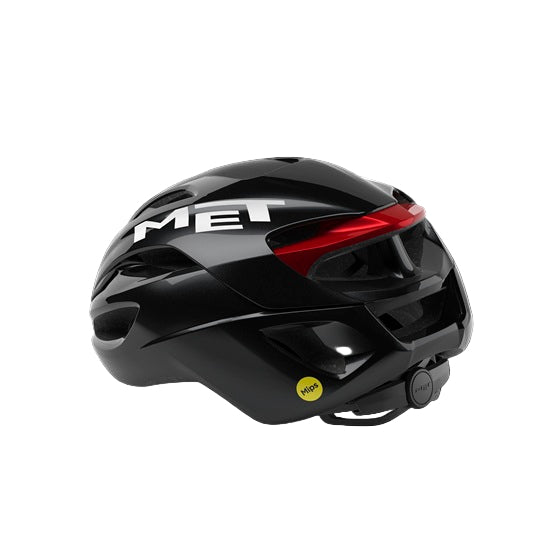 Capacete de estrada MET RIVALE MIPS Preto/Vermelho