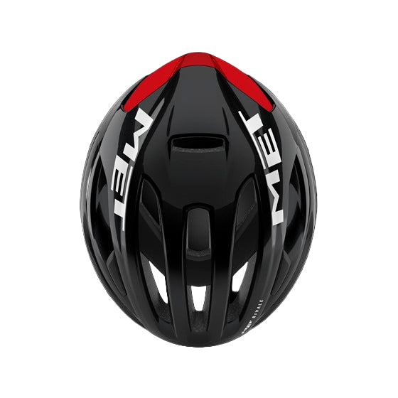 Capacete de estrada MET RIVALE MIPS Preto/Vermelho