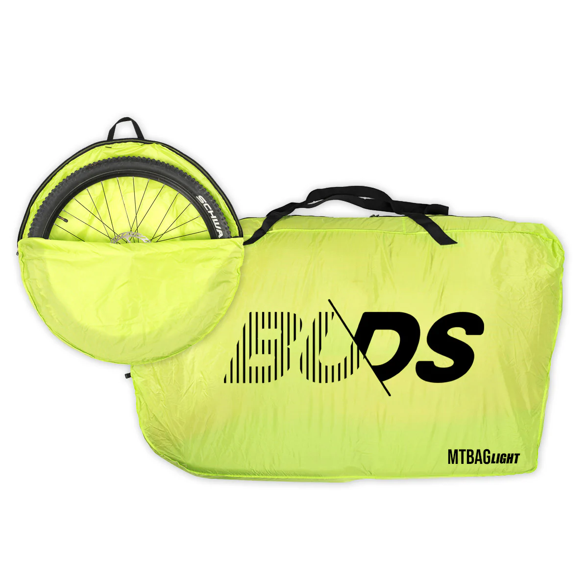 Cobertura para bicicleta BUDS MTBAG LIGHT Amarelo