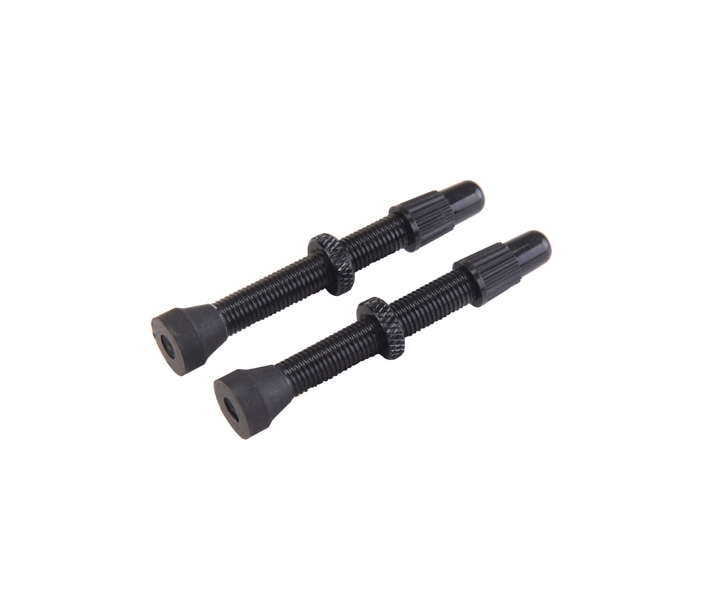 Conjunto de 2 Válvulas VAR Presta Alumínio 44 mm Preto
