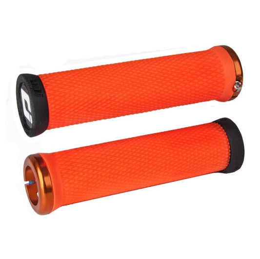 Punhos ODI ELITE MOTION V2.1 Lock-on 130 mm Laranja