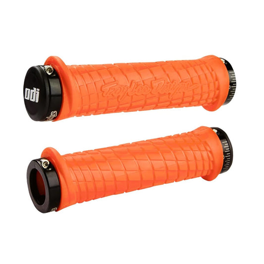 Punhos ODI TROY LEE DESIGNS Lock-On 130 mm Laranja