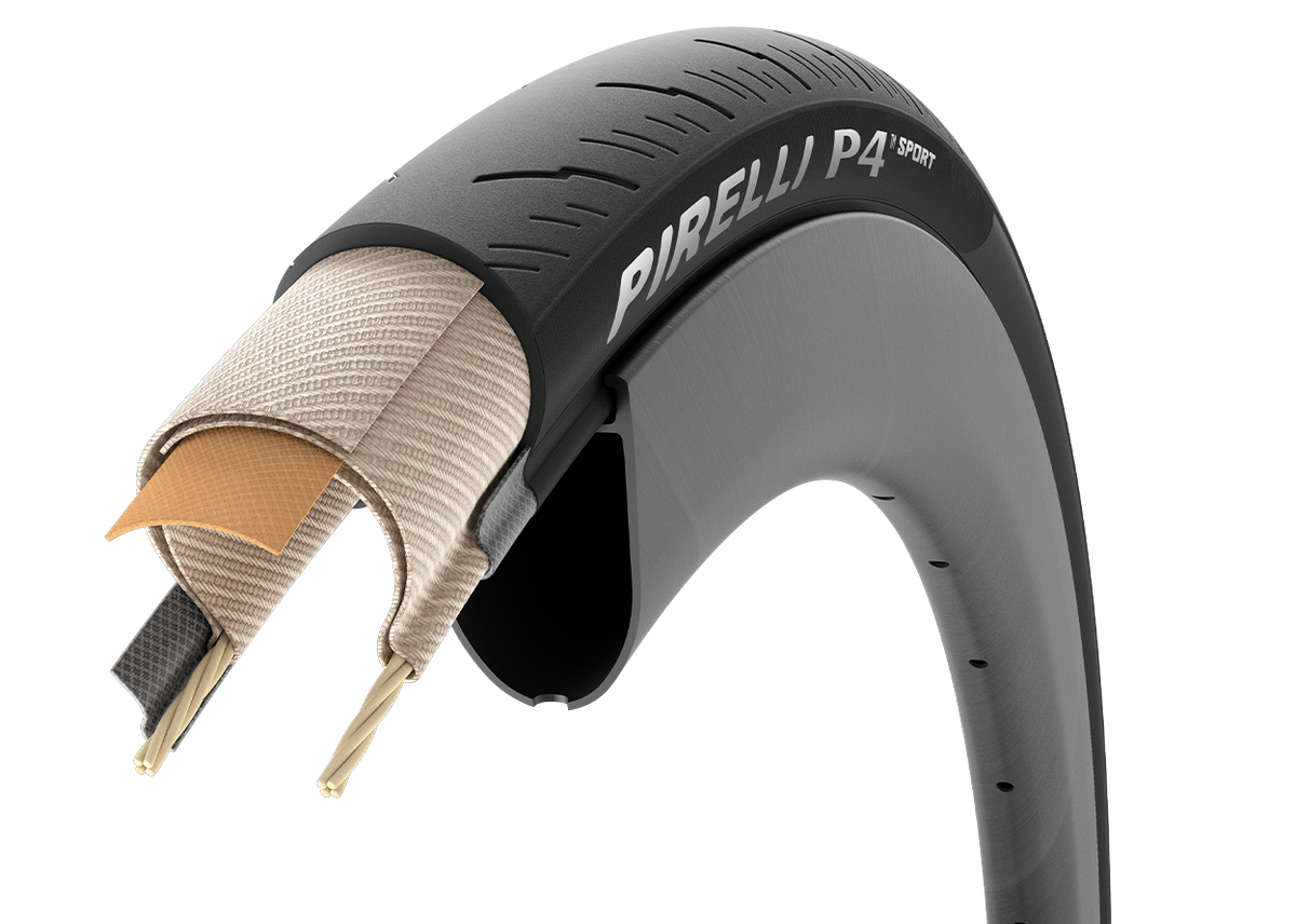 Pneu PIRELLI P4 SPORT TubeType preto